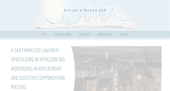 Desktop Screenshot of levinebakerlaw.com